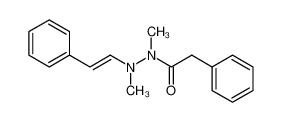Phenyl-acetic acid N,N'-dimethyl-N'-((E)-styryl)-hydrazide_39712-93-1