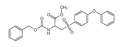 methyl ((benzyloxy)carbonyl)((4-phenoxyphenyl)sulfonyl)-D-alaninate_397243-75-3