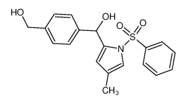 (4-hydroxymethylphenyl)(1-phenylsulfonyl-4-methyl-1H-pyrrol-2-yl)methanol_397328-12-0