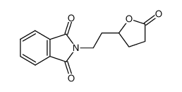 N-[2-(5-oxo-tetrahydro-furan-2-yl)-ethyl]-phthalimide_39739-15-6