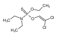 Diethyl-thiophosphoramidic acid O-(2,2-dichloro-vinyl) ester O'-ethyl ester_39752-46-0