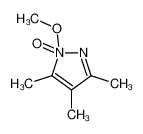 1-methoxy-3,4,5-trimethyl-1-oxidopyrazol-1-ium_39753-42-9