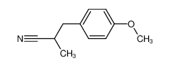 3-(4-methoxyphenyl)-2-methylpropanenitrile_39755-37-8