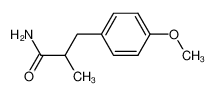 3-(4'-methoxyphenyl)-2-methyl-propanamide_39755-38-9