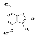 (4-methoxy-2,3-dimethyl-benzofuran-7-yl)-methanol_39757-91-0