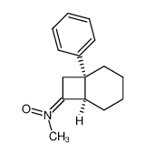 rac-(1R,6S,E)-N-methyl-1-phenylbicyclo[4.2.0]octan-7-imine oxide_39778-86-4