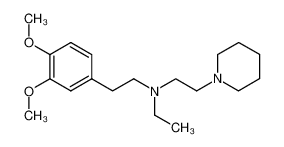 (3,4-dimethoxy-phenethyl)-ethyl-(2-piperidin-1-yl-ethyl)-amine_39792-85-3