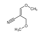 3-methoxy-2-(methoxymethyl)prop-2-enenitrile_39800-76-5
