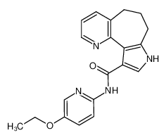 3,4,5,6-tetrahydro-3,10-diaza-benzo[e]azulene-1-carboxylic acid (5-ethoxy-pyridin-2-yl)-amide_398122-02-6