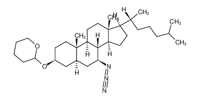 7β-azido-3β-(tetrahydropyran-2-yloxy)cholestane_398128-26-2