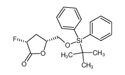 (2R,4R)-(-)-4-tert-butyldiphenylsilyloxymethyl-2-fluoro-γ-butyrolactone_398133-29-4