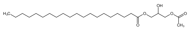 Icosanoic acid 3-acetoxy-2-hydroxy-propyl ester_39843-16-8