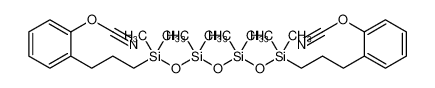 1,7-bis(3-(2-cyanatophenyl)propyl)-1,1,3,3,5,5,7,7-octamethyltetrasiloxane_398491-53-7
