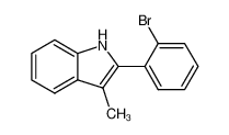 2-(2-bromophenyl)-3-methyl-1H-indole_398517-33-4