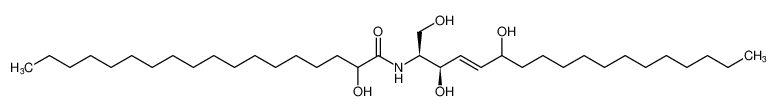 2-hydroxy-N-((2S,3R,E)-1,3,6-trihydroxyoctadec-4-en-2-yl)octadecanamide_398518-34-8