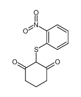2-(2-nitro-phenylsulfanyl)-cyclohexane-1,3-dione_39853-50-4