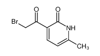3-bromoacetyl-6-methyl-1H-pyridin-2-one_39853-86-6