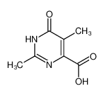 2,5-dimethyl-4-oxo-1H-pyrimidine-6-carboxylic acid_39875-10-0