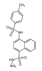 4-(p-Toluolsulfonylamido)-naphthalin-1-yl-sulfonyl-hydrazid_3989-54-6