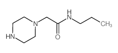 2-Piperazin-1-yl-N-propylacetamide_39890-48-7