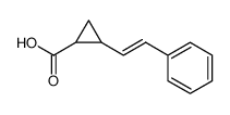 (E)-2-styrylcyclopropanecarboxylic acid_39918-80-4