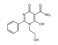 1-(2-hydroxy-ethyl)-4,6-dioxo-2-phenyl-1,4,5,6-tetrahydro-pyrimidine-5-carboxylic acid amide_39931-55-0