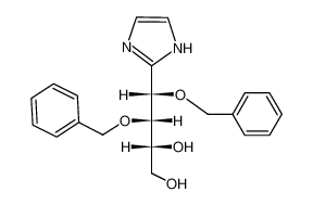 (2R,3S,4S)-3,4-Bis-benzyloxy-4-(1H-imidazol-2-yl)-butane-1,2-diol_399508-54-4