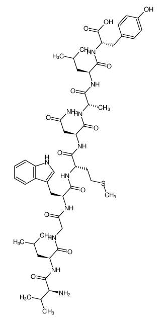 L-Tyrosine,L-valyl-L-leucylglycyl-L-tryptophyl-L-methionyl-L-asparaginyl-L-alanyl-L-leucyl-_399536-29-9