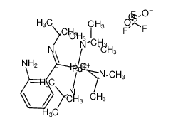 trans-[Pd(C(=NBu-t)C6H4NH2-2)(CNBu-t)3]CF3SO3_399566-96-2