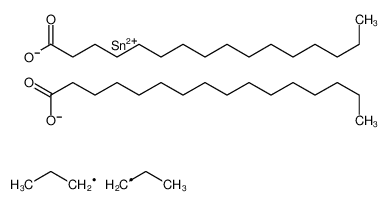 [hexadecanoyloxy(dipropyl)stannyl] hexadecanoate_39962-09-9