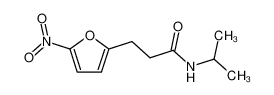 N-isopropyl-3-(5-nitro-furan-2-yl)-propionamide_39965-27-0