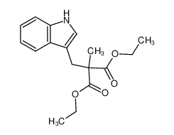 ethyl α-ethoxycarbonyl-α-methylindole-3-propionate_39993-48-1