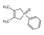 3,4-dimethyl-1-phenyl-1-sulfanylidene-2,5-dihydro-1λ<sup>5</sup>-phosphole_39997-45-0