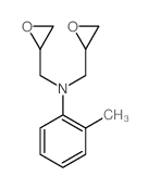 2-methyl-N,N-bis(oxiran-2-ylmethyl)aniline_40027-50-7