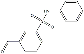 BenzenesulfonaMide, 3-forMyl-N-phenyl-_405058-55-1