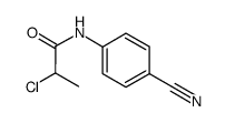 2-chloro-n-(4-cyanophenyl)propanamide_40781-36-0