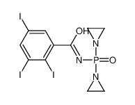 N-[bis(aziridin-1-yl)phosphoryl]-2,3,5-triiodobenzamide_4086-58-2
