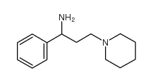 1-phenyl-3-piperidin-1-ylpropan-1-amine_41208-24-6