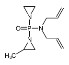 N-[aziridin-1-yl-(2-methylaziridin-1-yl)phosphoryl]-N-prop-2-enylprop-2-en-1-amine_41657-19-6