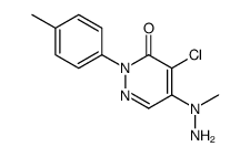 5-[amino(methyl)amino]-4-chloro-2-(4-methylphenyl)pyridazin-3-one_41933-01-1