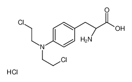 (1R)-2-{4-[Bis(2-chloroethyl)amino]phenyl}-1-carboxyethanaminium chloride_4213-32-5