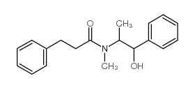 N-(1-hydroxy-1-phenylpropan-2-yl)-N-methyl-3-phenylpropanamide_42407-58-9
