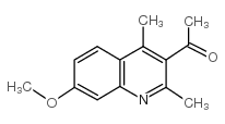 1-(7-methoxy-2,4-dimethylquinolin-3-yl)ethanone_42465-20-3