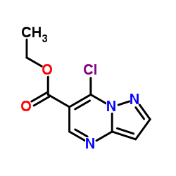 Ethyl 7-chloropyrazolo[1,5-a]pyrimidine-6-carboxylate_43024-70-0
