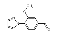 3-methoxy-4-pyrazol-1-ylbenzaldehyde_433920-87-7