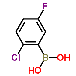 (2-Chloro-5-fluorophenyl)boronic acid_444666-39-1