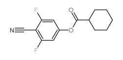 (4-cyano-3,5-difluorophenyl) cyclohexanecarboxylate_458549-24-1