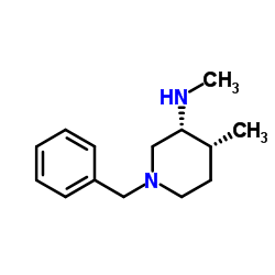 (3R,4R)-1-Benzyl-N,4-dimethylpiperidin-3-amine_477600-70-7