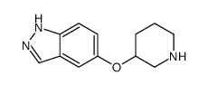 5-piperidin-3-yloxy-1H-indazole_478831-60-6