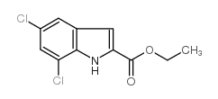 ethyl 5,7-dichloro-1H-indole-2-carboxylate_4792-70-5